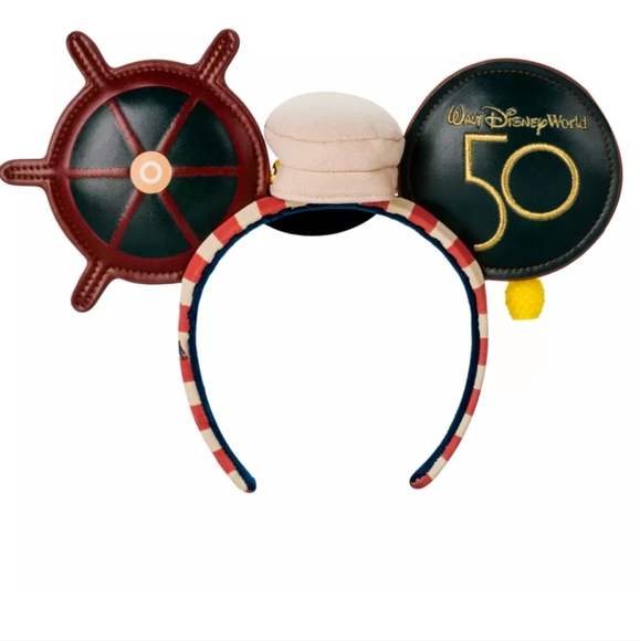 Disney Mickey Mouse:The Main Attraction Ear Headband Jungle Cruise NWT - Picture 3 of 4